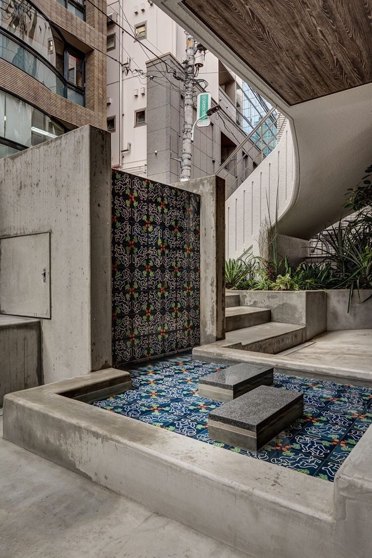 Fontain in Tokyo