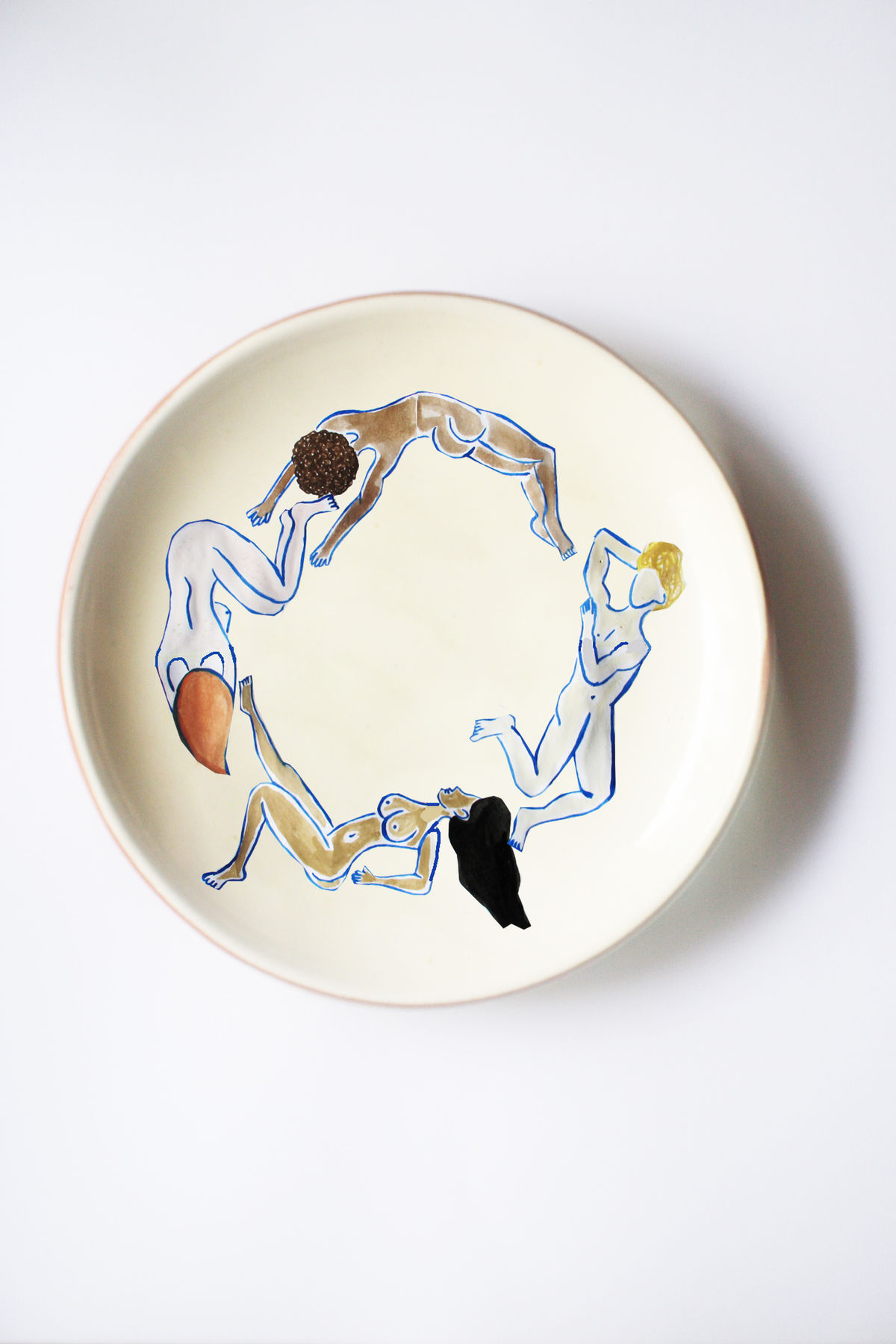 UNITED WORLD OF LOVE ASSIETTE Ceramic plates Paris