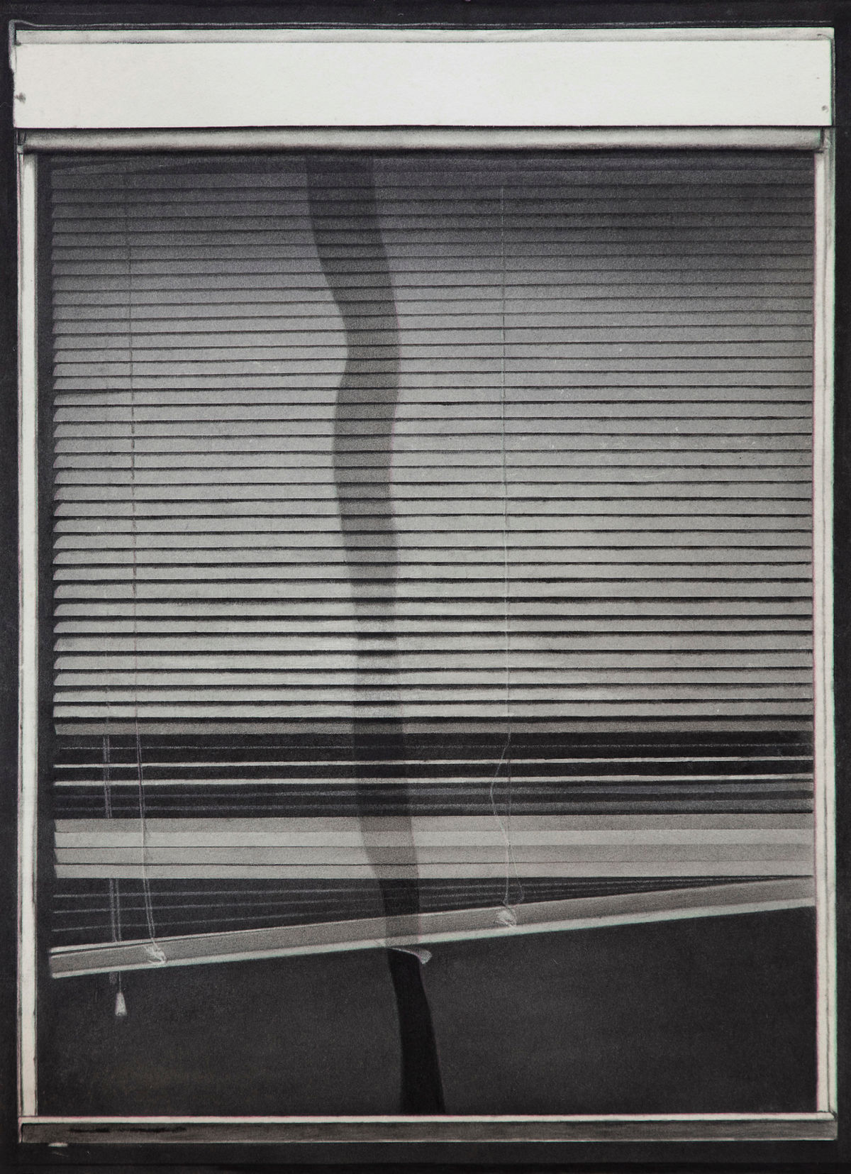 FENÊTRE II Pigment pur en poudre sur papier, 100 X 70 cm, 2022
